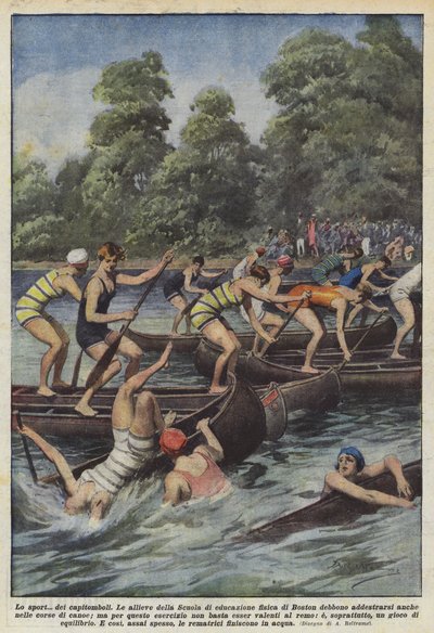这项运动？ Capitomboli 作者 Achille Beltrame