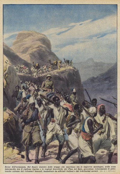 场景dellavanzata 作者 Achille Beltrame