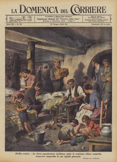 英雄西西里岛 作者 Achille Beltrame
