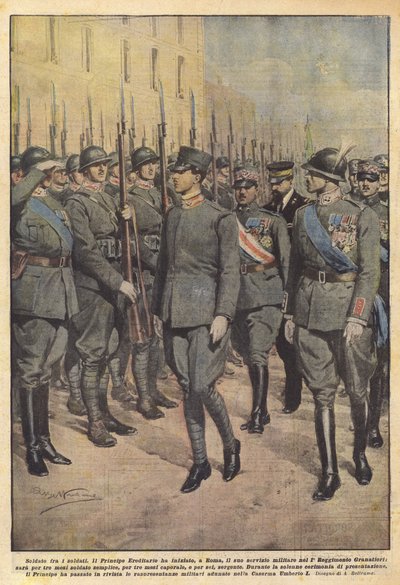 士兵中的士兵 作者 Achille Beltrame