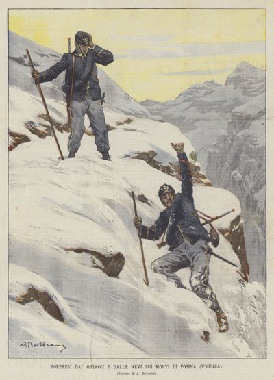 蒙蒂迪波西纳（维琴察）冰雪惊喜 作者 阿基里·贝尔特拉姆（Achille Beltrame）
