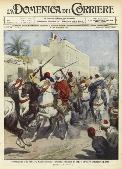 提交Mansur部落到意大利 作者 Achille Beltrame