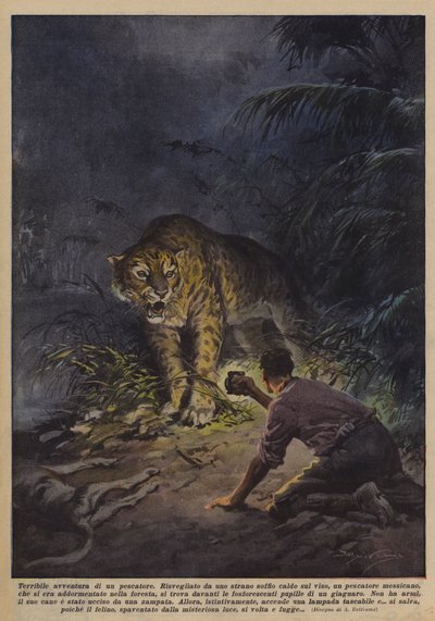 一个渔夫的可怕冒险 作者 Achille Beltrame