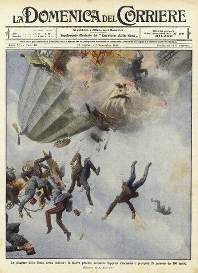 德国的艰辛逃离了 作者 Achille Beltrame