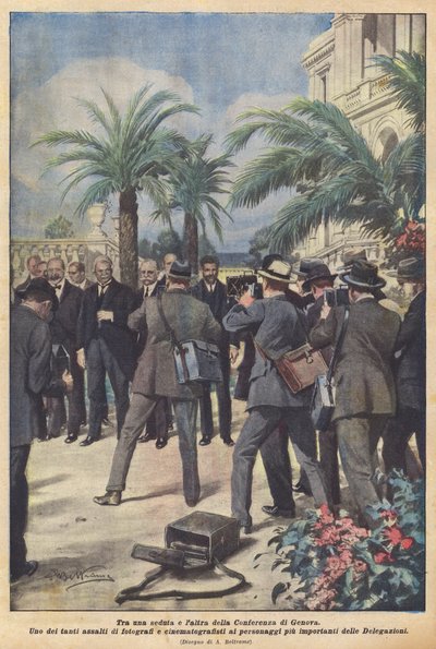 在一次会议和另一次热那亚会议之间 作者 Achille Beltrame