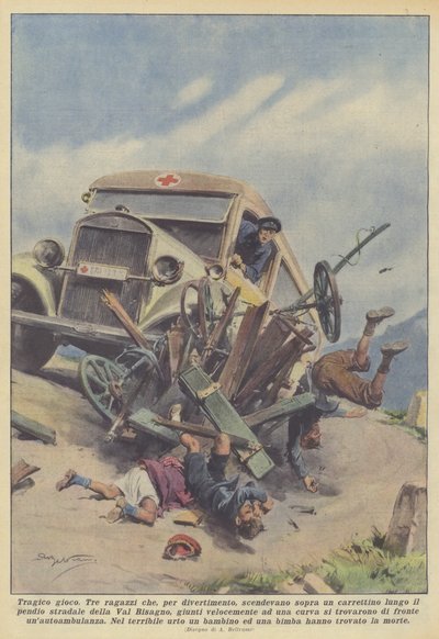 悲惨的游戏 作者 Achille Beltrame