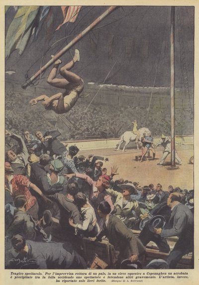 悲剧表演 作者 Achille Beltrame