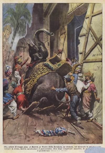 阿？演员太重了 作者 Achille Beltrame
