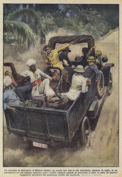一部卡车的戏剧 作者 Achille Beltrame