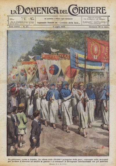 伦敦风景如画的游行 作者 阿基里·贝尔特拉姆（Achille Beltrame）