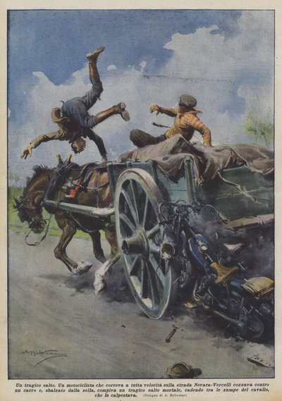悲惨的飞跃 作者 阿基里·贝尔特拉姆（Achille Beltrame）