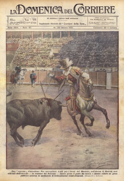 一个corrida deccezione 作者 Achille Beltrame