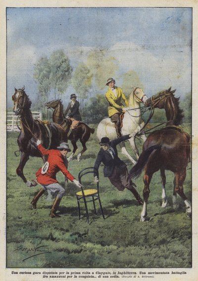 一场奇怪的比赛首次在英格兰的克莱门特引起争议 作者 Achille Beltrame