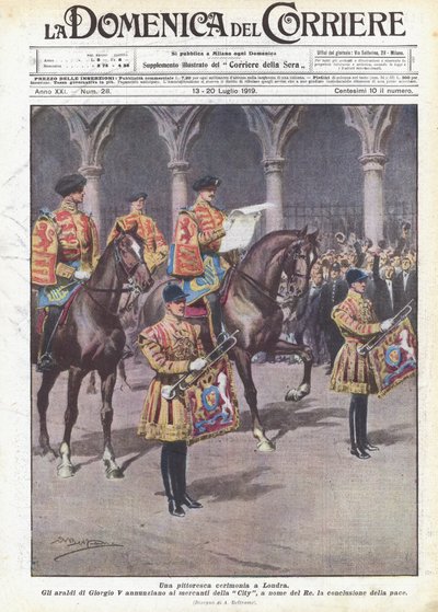 伦敦风景如画的仪式 作者 Achille Beltrame
