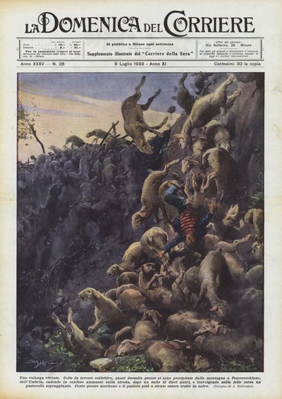 生活雪崩 作者 阿基里·贝尔特拉姆（Achille Beltrame）