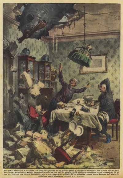 早餐不愉快的访问 作者 Achille Beltrame