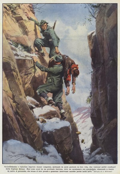 Unarditissima和勇敢的企业已经完成了生命的危险吗？ 作者 Achille Beltrame