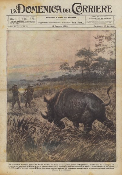 在非洲的狩猎冒险 作者 Achille Beltrame