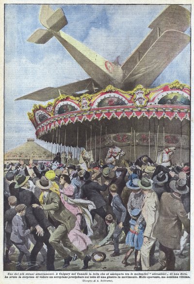 其中一个最奇怪的击倒 作者 Achille Beltrame