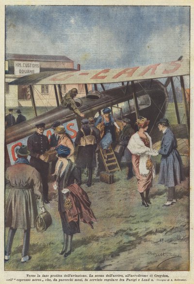 迈向航空的实际阶段 作者 Achille Beltrame