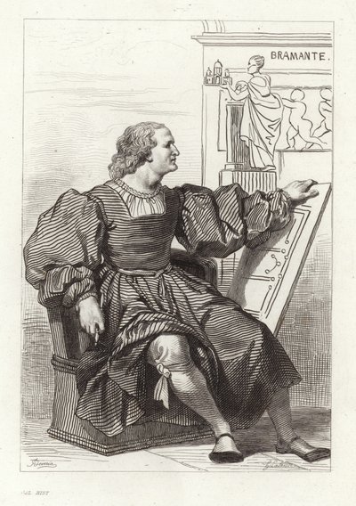 Donato Bramante，意大利建筑师 作者 阿基尔·德维里亚