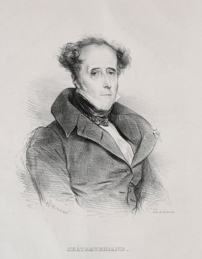 François René Auguste Victome de Châteaubriand 作者 阿基尔·德维里亚