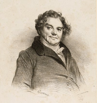 欧仁-维多克（Eugène Vidocq，1775-1857 年）的肖像，他是一名冒险家和治安警察的头目。 作者 阿基尔·德维里亚