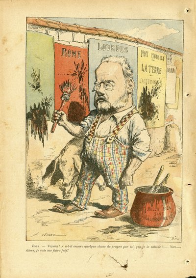 Le Pelerin》中Achille Lemot（1846-1909）的插图 作者 阿基里·莱莫特（Achille Lemot）