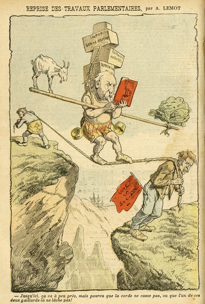 Le Pelerin》中Achille Lemot（1846-1909）的插图 作者 阿基里·莱莫特（Achille Lemot）