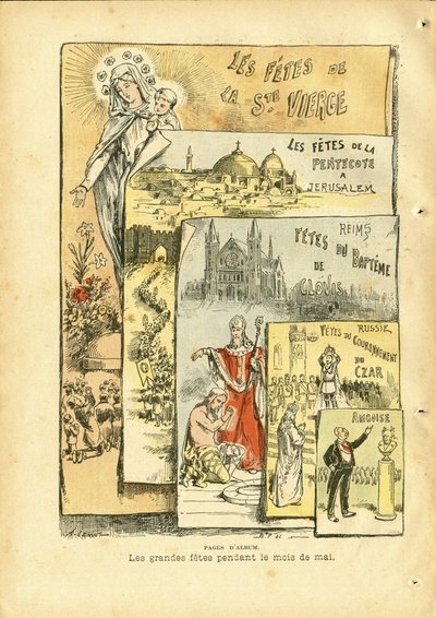 Le Pelerin》中Achille Lemot（1846-1909）的插图 作者 阿基里·莱莫特（Achille Lemot）