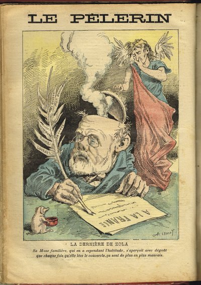 Le Pelerin》中Achille Lemot（1846-1909）的插图 作者 阿基里·莱莫特（Achille Lemot）