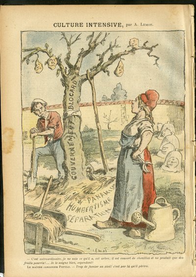 Le Pelerin》中Achille Lemot（1846-1909）的插图 作者 阿基里·莱莫特（Achille Lemot）