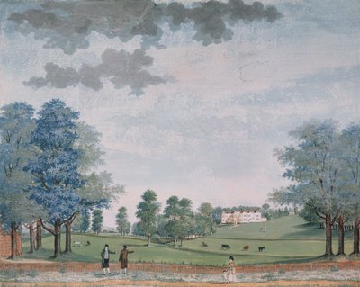1780年，Chawton的大房子和公园 作者 亚当·卡兰德