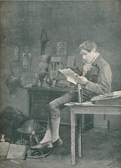 学生》，约1877年 作者 亚当·迪斯顿