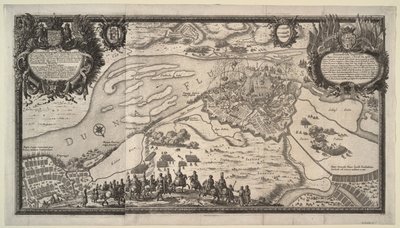 1656年沙皇阿列克谢·米哈伊洛维奇领导下的俄罗斯军队围困里加 作者 亚当·佩雷尔