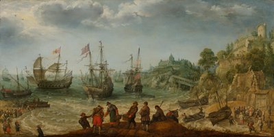 1621年从岩石海岸出发 作者 亚当·威拉特斯