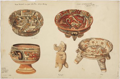人物画和四道菜 作者 阿黛拉·布雷顿（Adela Breton）