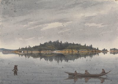温哥华岛海狸港鹿岛，1851 年 7 月 15 日[加拿大]