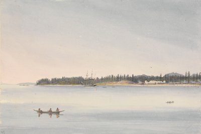 温哥华岛海狸港鲁珀特堡，1851 年 7 月 23 日[加拿大]