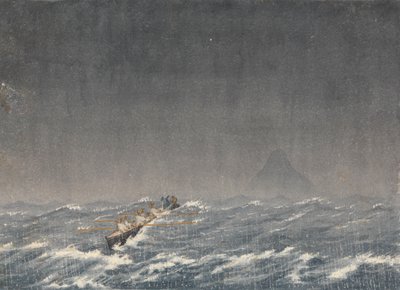 1850 年 8 月 22 日上午 8 时，[墨西哥]马萨特兰，暴风雨中的外锚地。..."请问，哪条路是通往船只的？ 作者 海军上将爱德华·根尼斯·范肖爵士