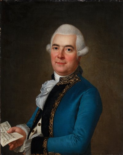 Arvid Wittfooth的肖像，1789年 作者 阿道夫·乌尔里希·沃特米勒