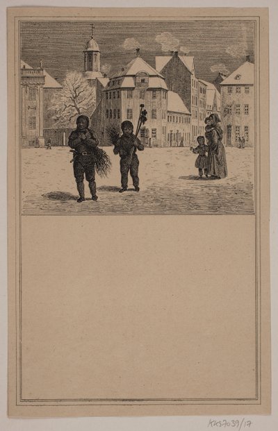 扫烟囱的人收录于 Chr. Winther 和 M. Rørbye，"25 Billeder for små børn"，第 16 号。 作者 阿道夫·基滕多夫