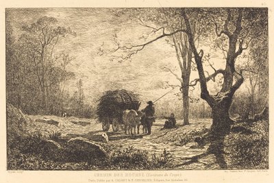 罗克逊路（Chemin des Roches） 作者 阿道夫·阿皮安