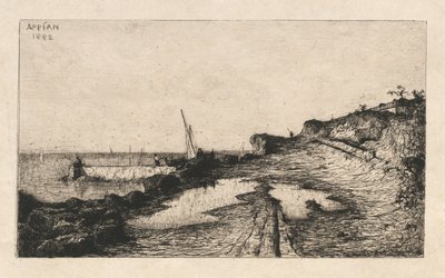 Carqueronne的周围环境Carqueronne的周围环境，1882年。 作者 阿道夫·阿皮安