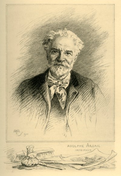 Adolphe Ardail, Imprimeur", 1901, 1903。   作者 阿道夫·阿代尔