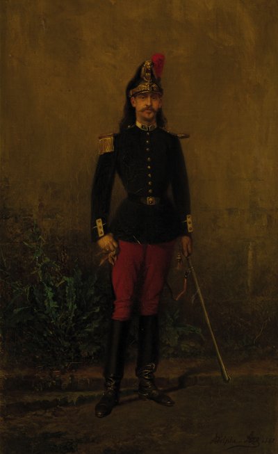 斐迪南-菲利普王子，奥尔良公爵 1810-1842年，1883年。 作者 阿道夫·阿兹