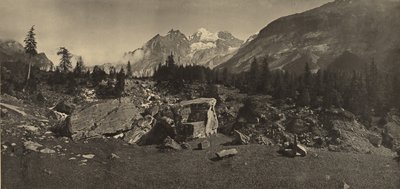 [高山风景］ 作者 阿道夫·布劳恩（Adolphe Braun）