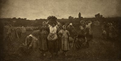 召集拾穗者 作者 阿道夫·布劳恩（Adolphe Braun）