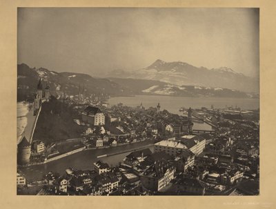 [瑞士卢塞恩湖］ 作者 阿道夫·布劳恩（Adolphe Braun）