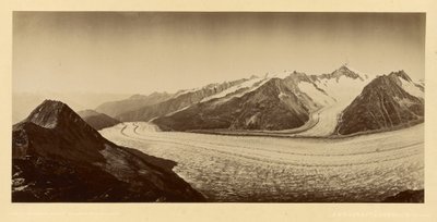 [雪山山口] 作者 阿道夫·布劳恩（Adolphe Braun）